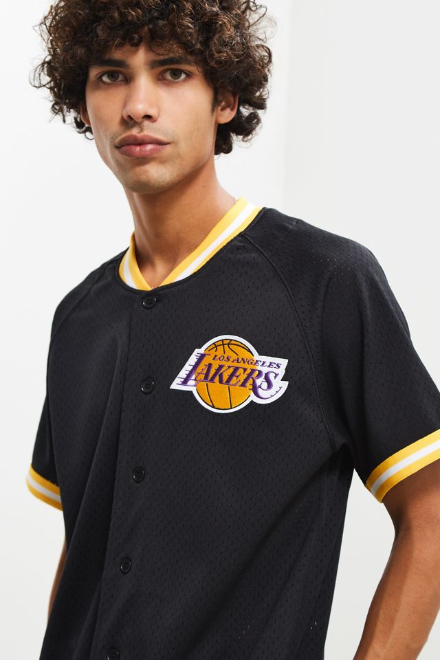 Mitchell & Ness Los Angeles Lakers Button Front Jersey #2