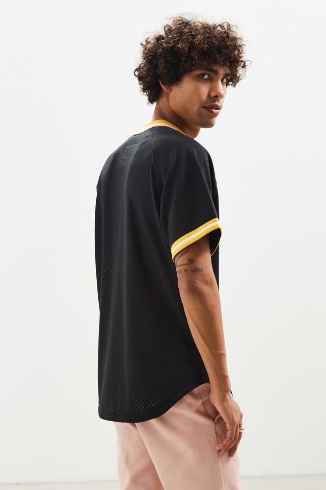 Mitchell & Ness Los Angeles Lakers Button Front Jersey #4