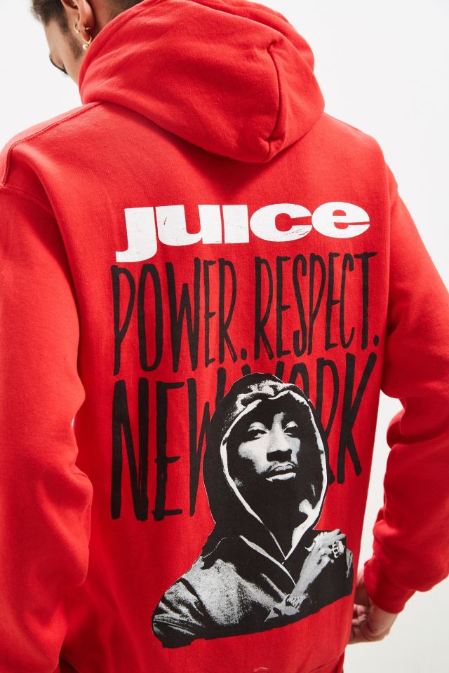 Juice X 2Pac 92 Wrecking Crew Hoodie Sweatshirt Urban Outfitters