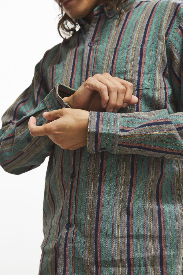 Chemise tissée rayée boutonnée FairPlay #2