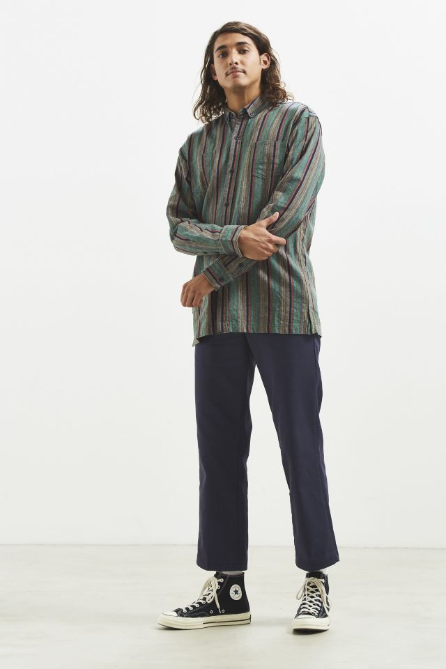 Chemise tissée rayée boutonnée FairPlay #5