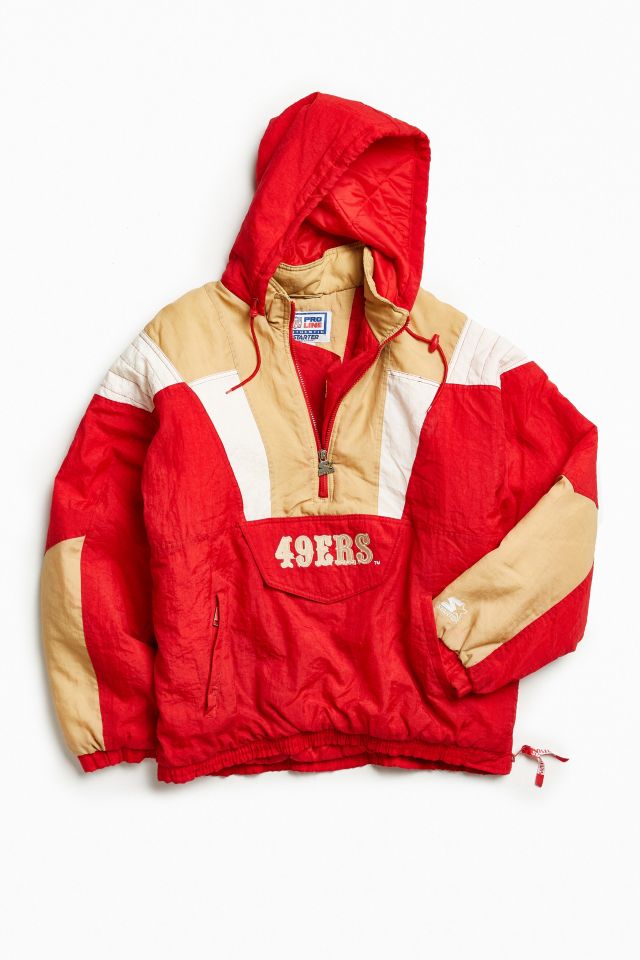 vintage starter 49ers jacket - clothing & accessories - by owner - apparel  sale - craigslist