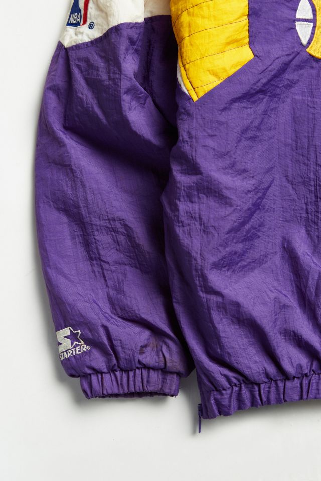 Vintage Starter Utah Jazz Anorak Jacket #5