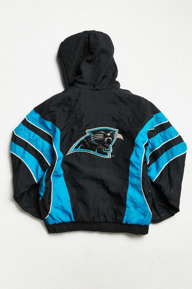 Carolina Panthers Starter Jacket. Marked as medium - Depop