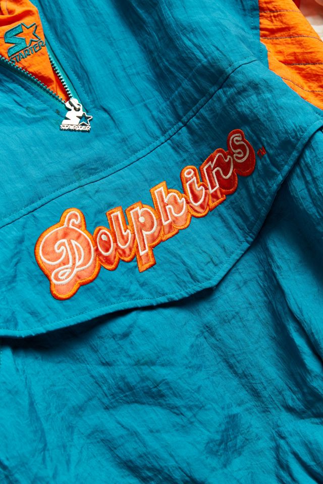 Vintage Starter Miami Dolphins Anorak Jacket | Urban Outfitters