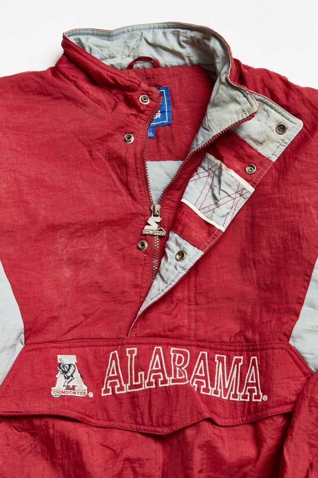 crimson tide　anorak parka　90s Vintage Starter Alabama Crimson Tide Anorak Jacket | Urban