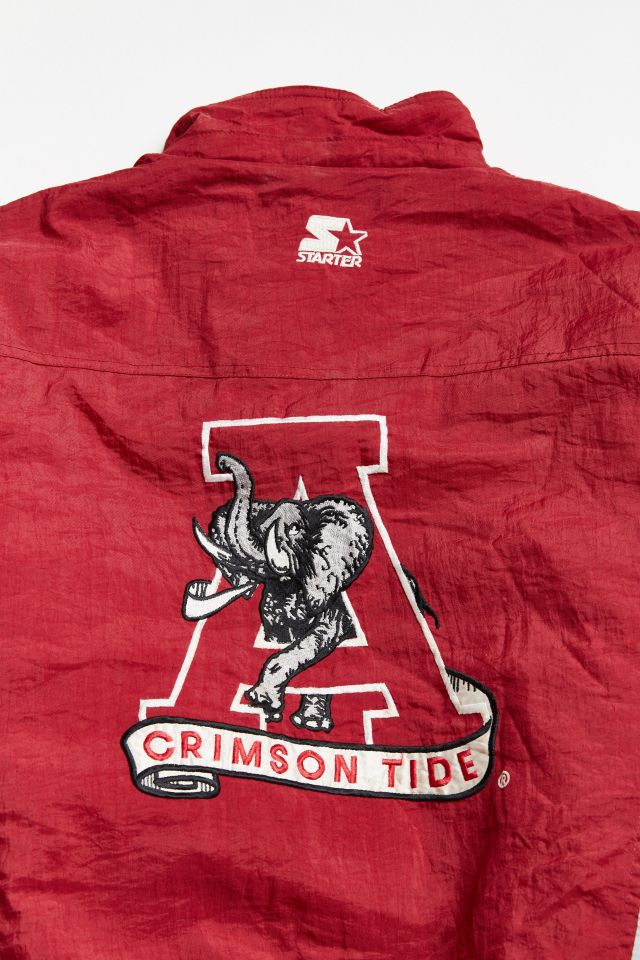 Vintage Starter Alabama Crimson Tide Anorak Jacket | Urban