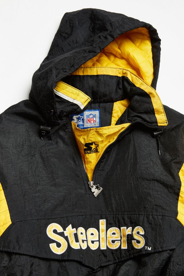 Vintage Starter Pittsburgh Steelers Anorak Jacket #4