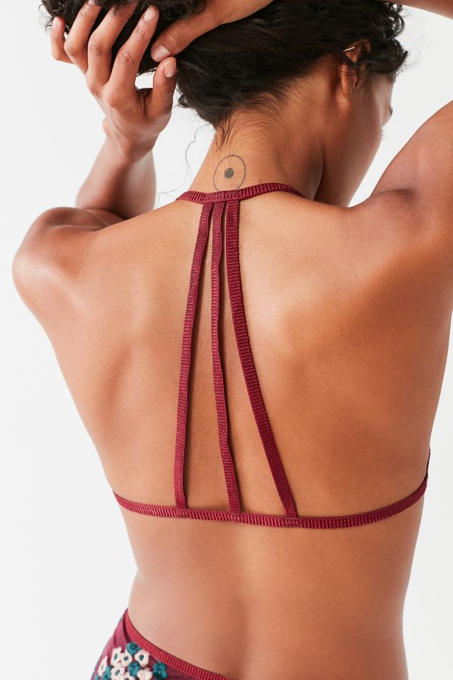 Out From Under Lovers Only Velvet Embroidered Bralette #3