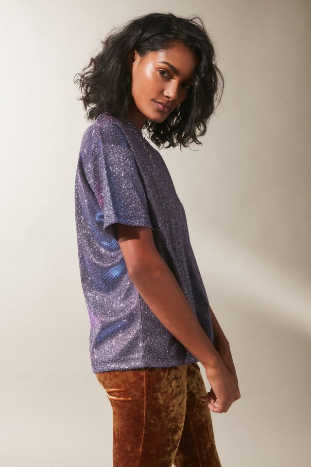 UO Sequin Ombre Tee #5
