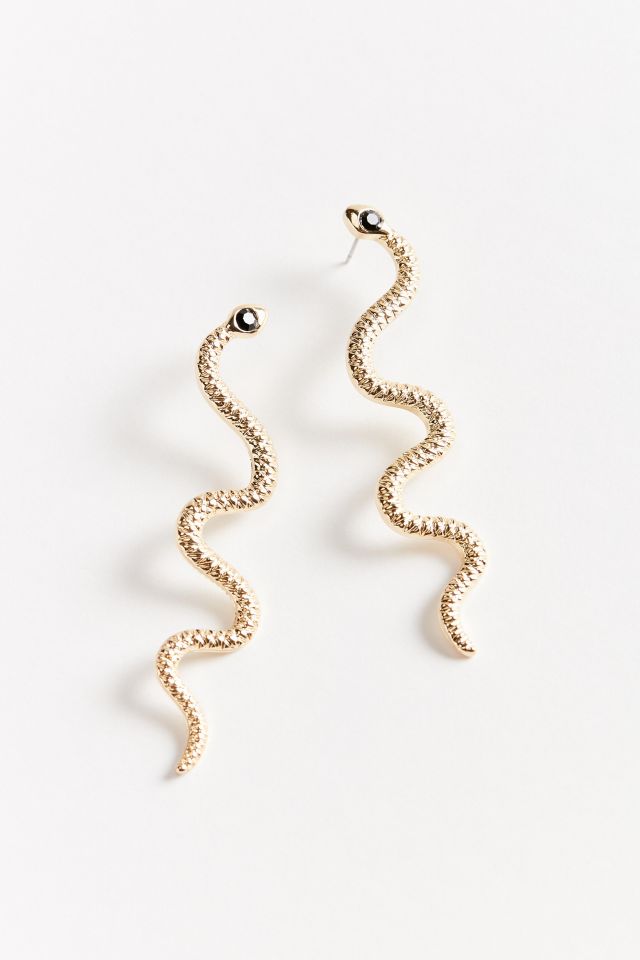 Boucle d'Oreille Déclaration Serpent #1