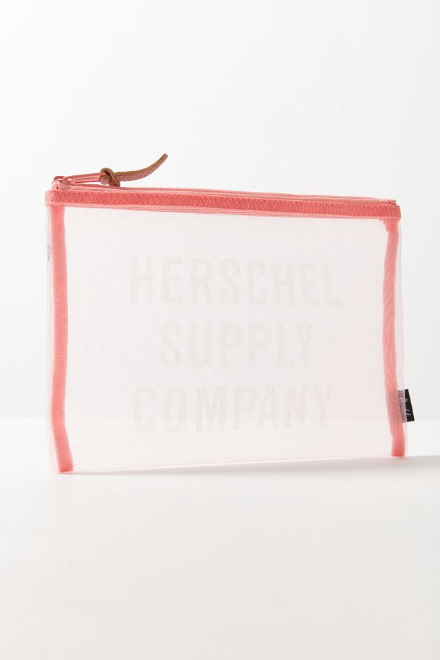 Herschel Supply Co. Network Large Mesh Logo Pouch Urban Outfitters