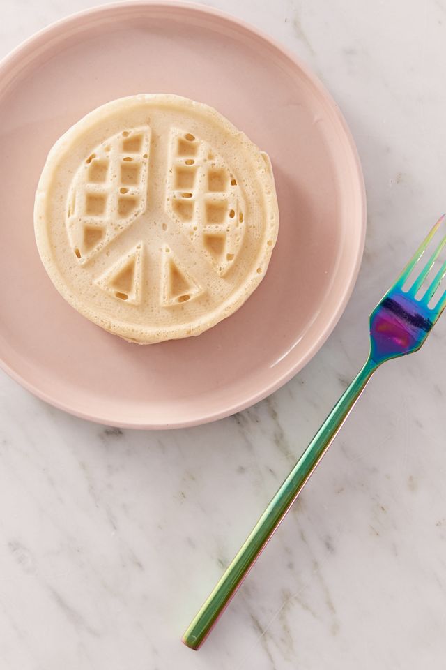 Peace Sign Mini Waffle Maker Urban Outfitters