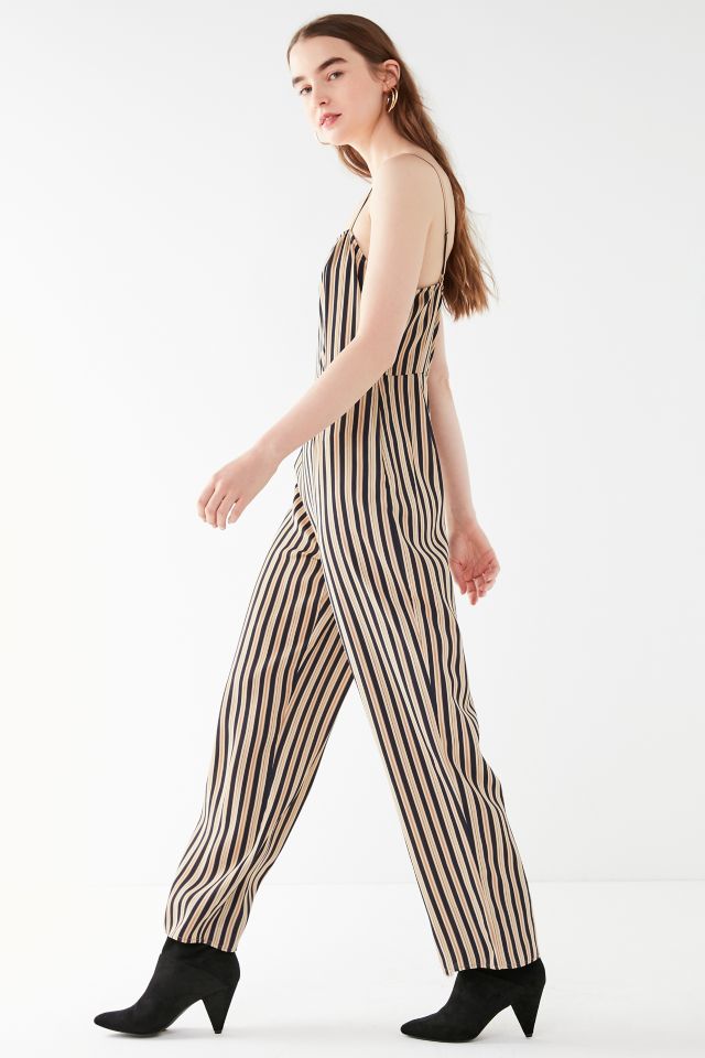 UO Straight-Neck Striped Jumpsuit #2