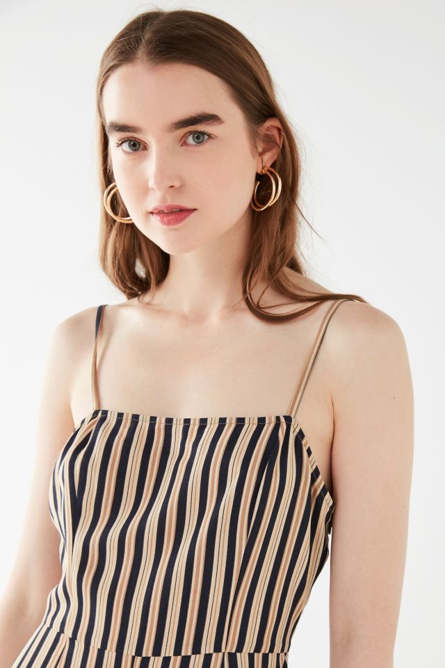 UO Straight-Neck Striped Jumpsuit #4