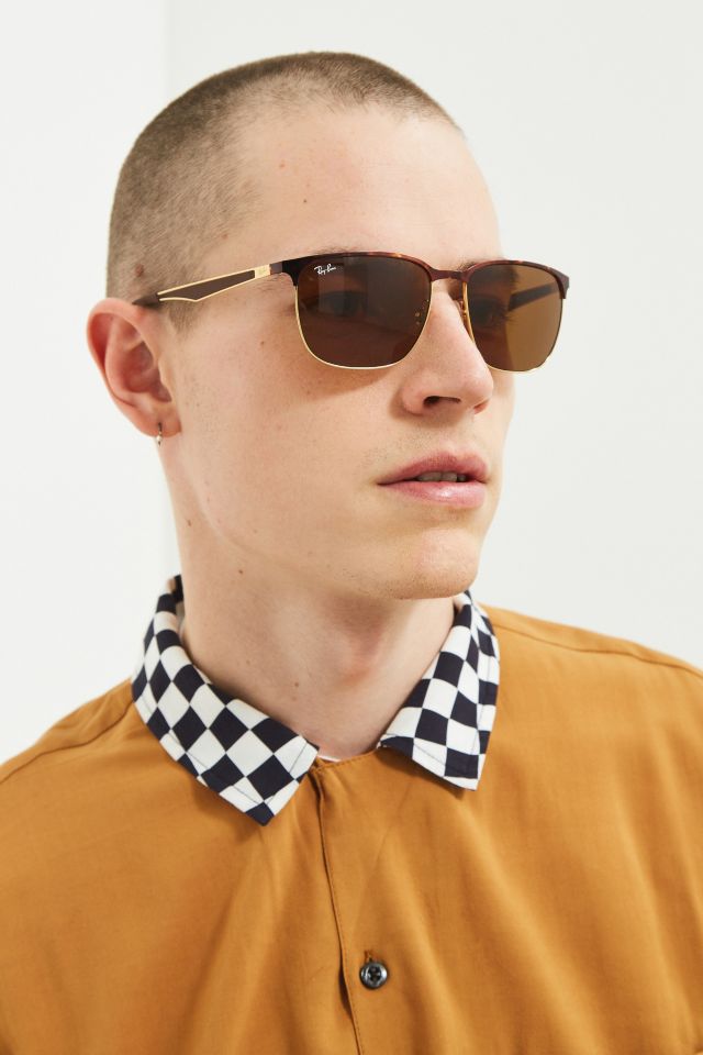 Ray-Ban Havana Clubmaster Sunglasses #1