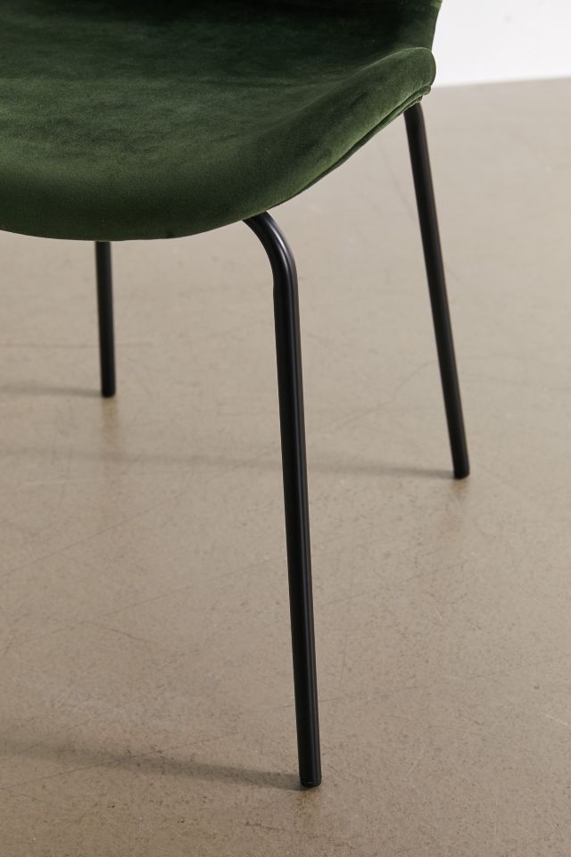 Rosa Velvet Dining Chair #5