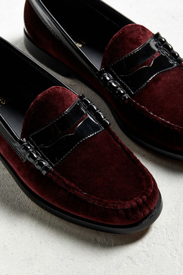 Bass Larson Velvet Loafer #2