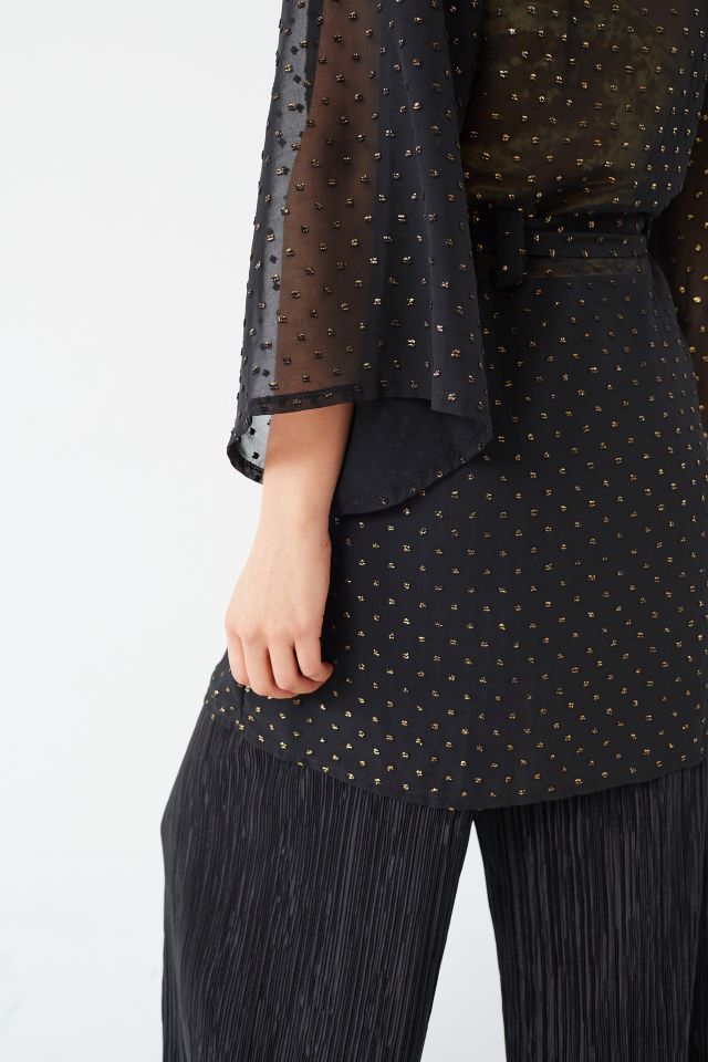 Lurex Polka Dot Kimono #4