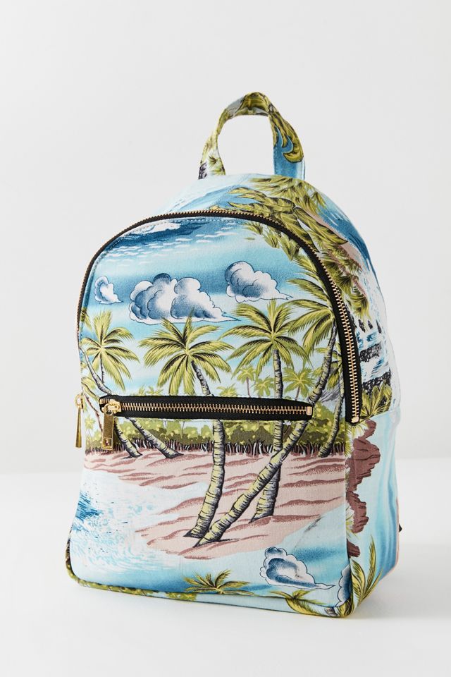 giorgia milani mini backpack Made In Italy Giorgia Milani Leather Top Handle Flap Mini Satchel Pink &  Beige
