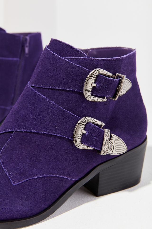 Talia Suede Buckle Ankle Boot #4