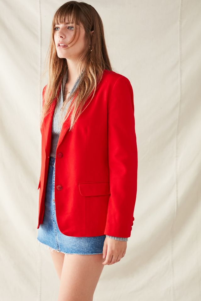 Vintage Wool Blazer #4