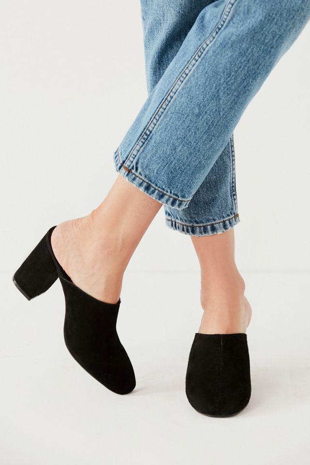 Mod Suede Mule Heel #2
