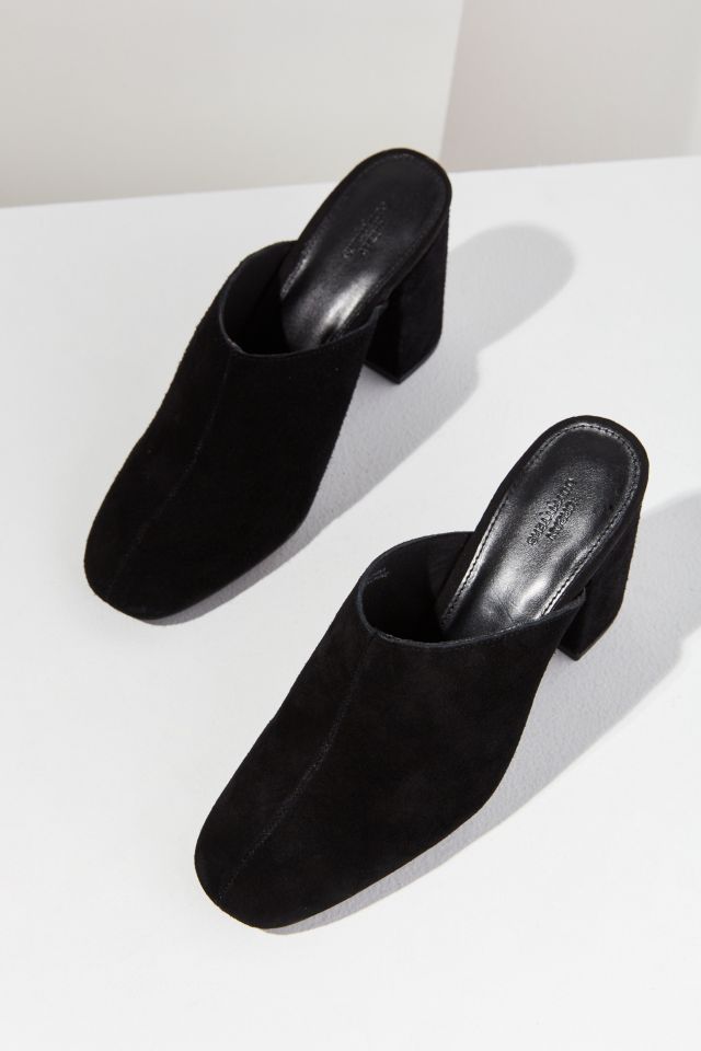 Mod Suede Mule Heel #3