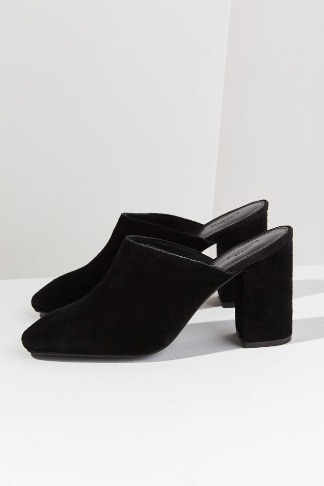Mod Suede Mule Heel #4