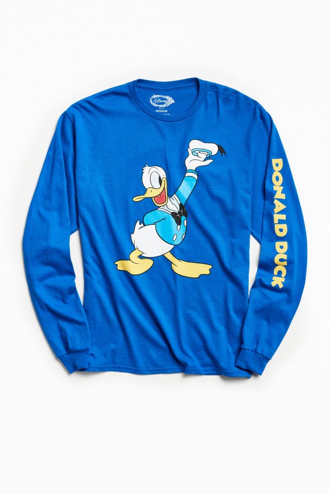 Donald duck hot sale long sleeve shirt