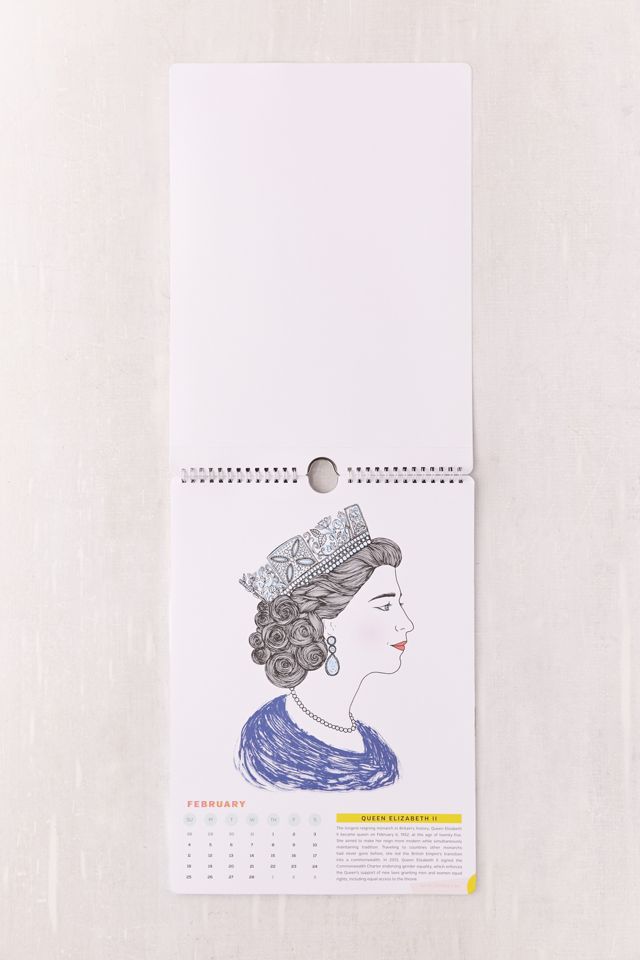 2018 Fiercely Female 12-Month Wall Calendar #2