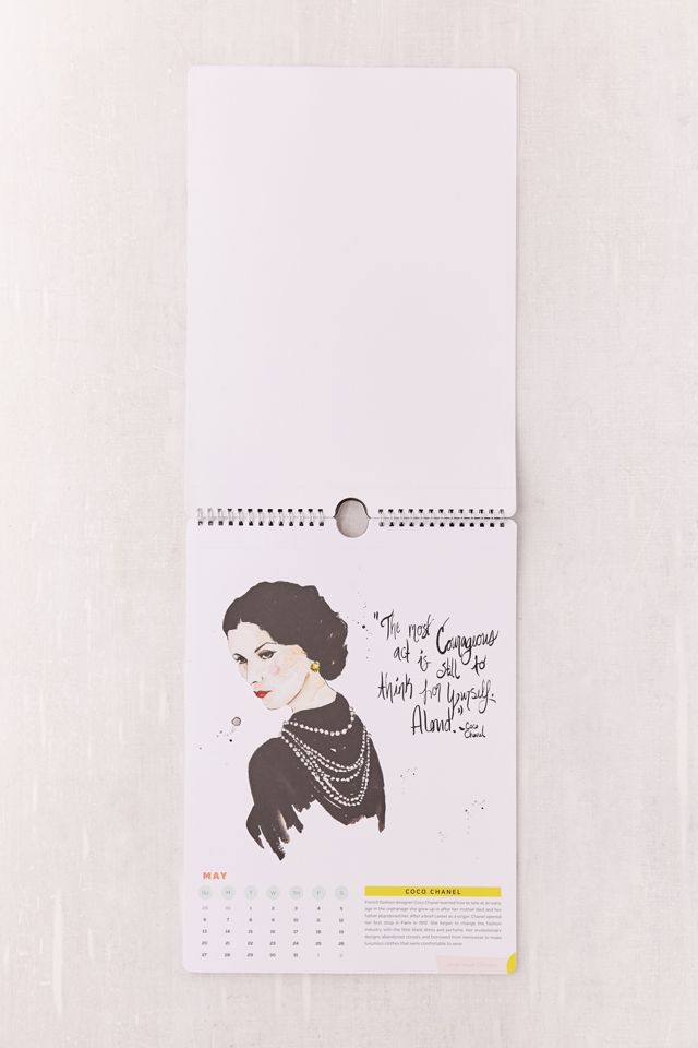 2018 Fiercely Female 12-Month Wall Calendar #4
