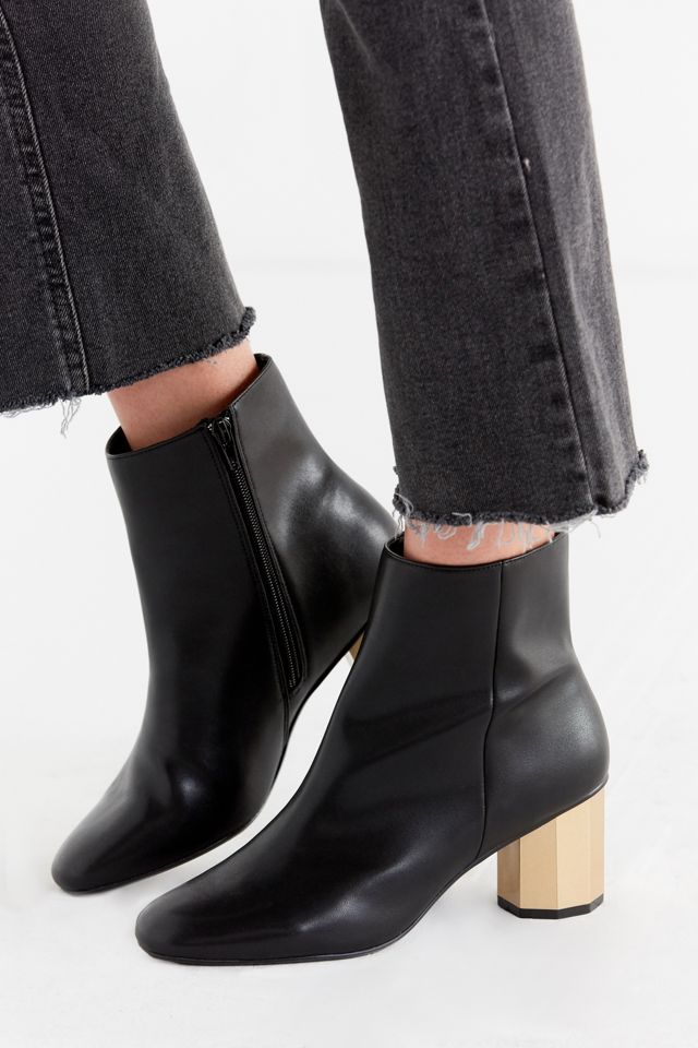 Geometric Heel Ankle Boot #3