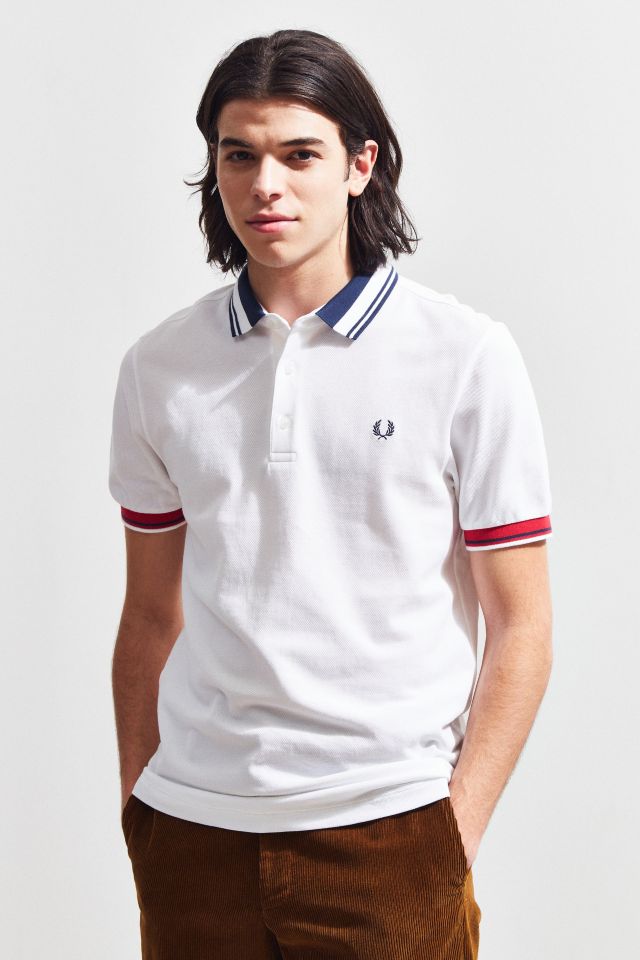 Fred Perry Contrast Collar Pique Polo Shirt | Urban Outfitters