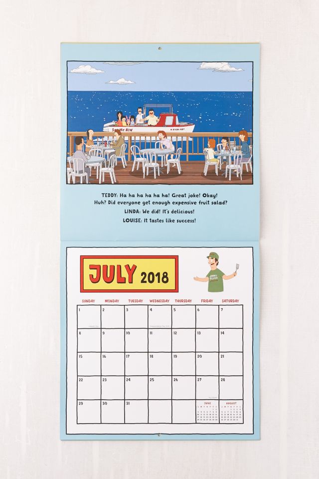 2018 Bob's Burgers 12-Month Wall Calendar #4