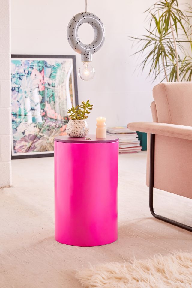 Drum Storage Side Table