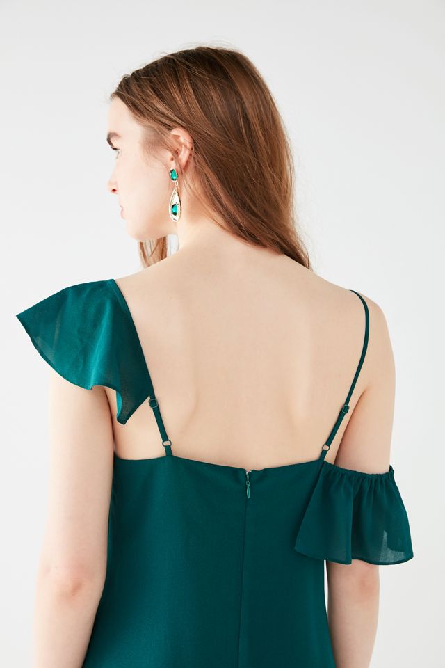 UO Ruffle Crepe Midi Dress #4