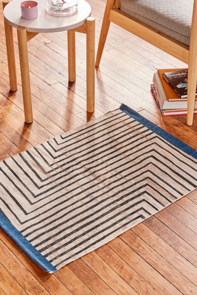 Tapis à imprimé linéaire Leera #2