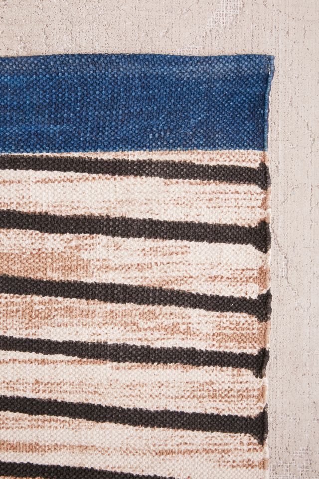 Tapis à imprimé linéaire Leera #4