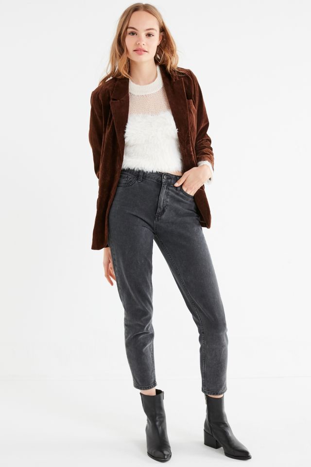 UO Rio Fuzzy Sheer Pullover Sweater #3