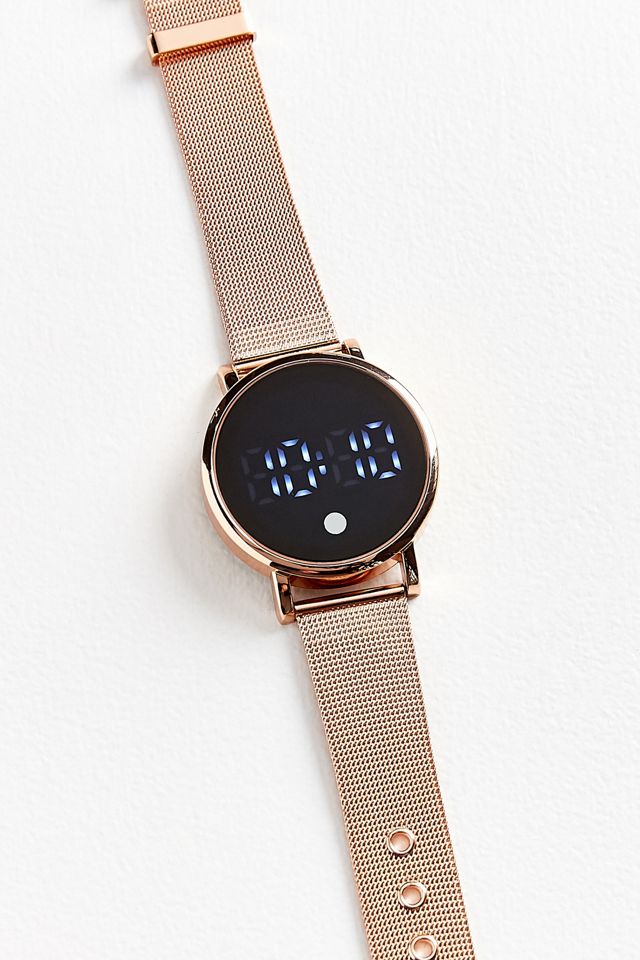 Mesh Band Digital Watch #1