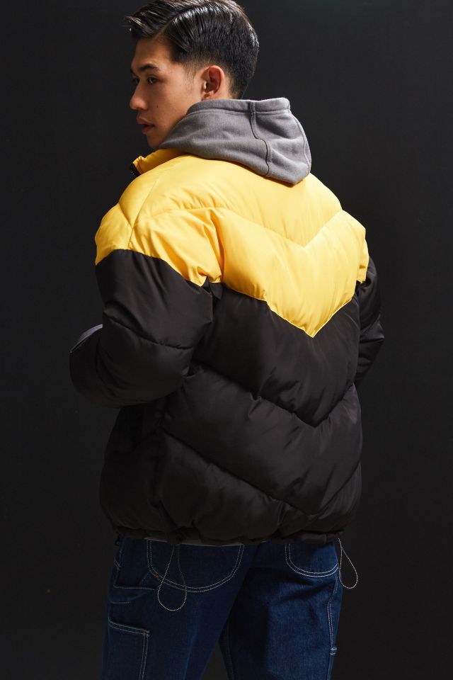 UO Chevron Puffer Jacket #3