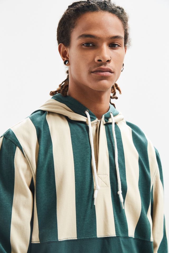 UO Hooded Rugby Shirt | Urban Outfitters Canada