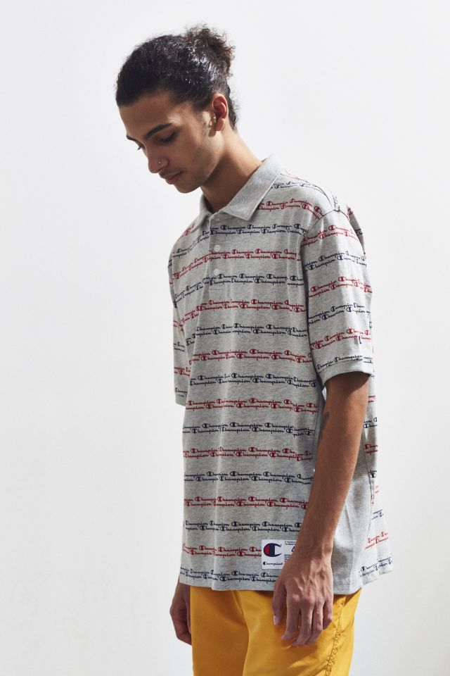 Champion reverse hot sale weave polo