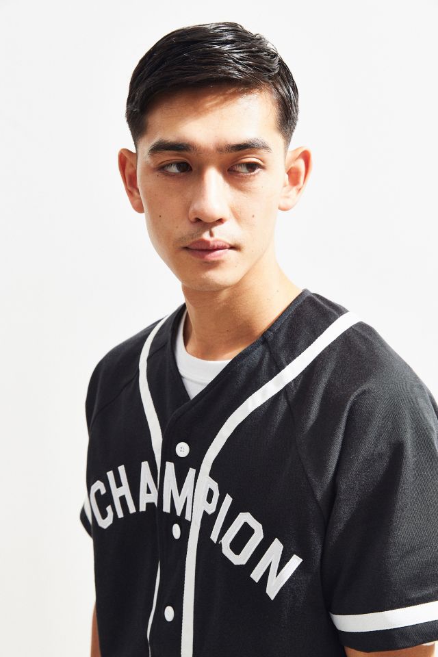 Champion braided baseball store jersey