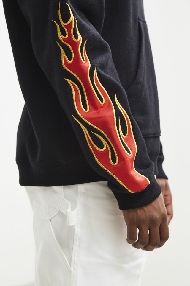 Fire Embroidery Hoodie – THEFUSEWEAR