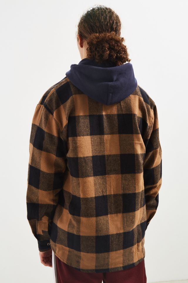 Rothco Heavyweight Buffalo Plaid Flannel Button-Down Shirt #3