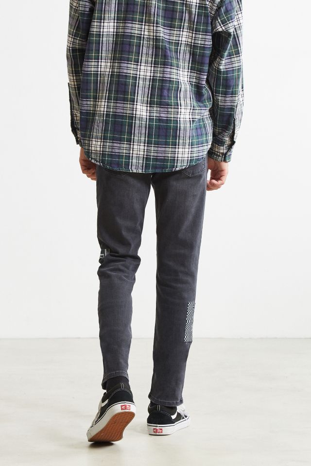 Jeans étroit graphique à pièces BDG #3