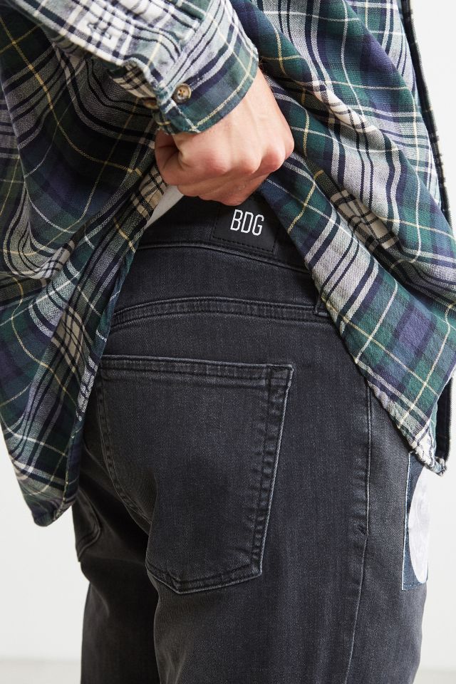 Jeans étroit graphique à pièces BDG #4