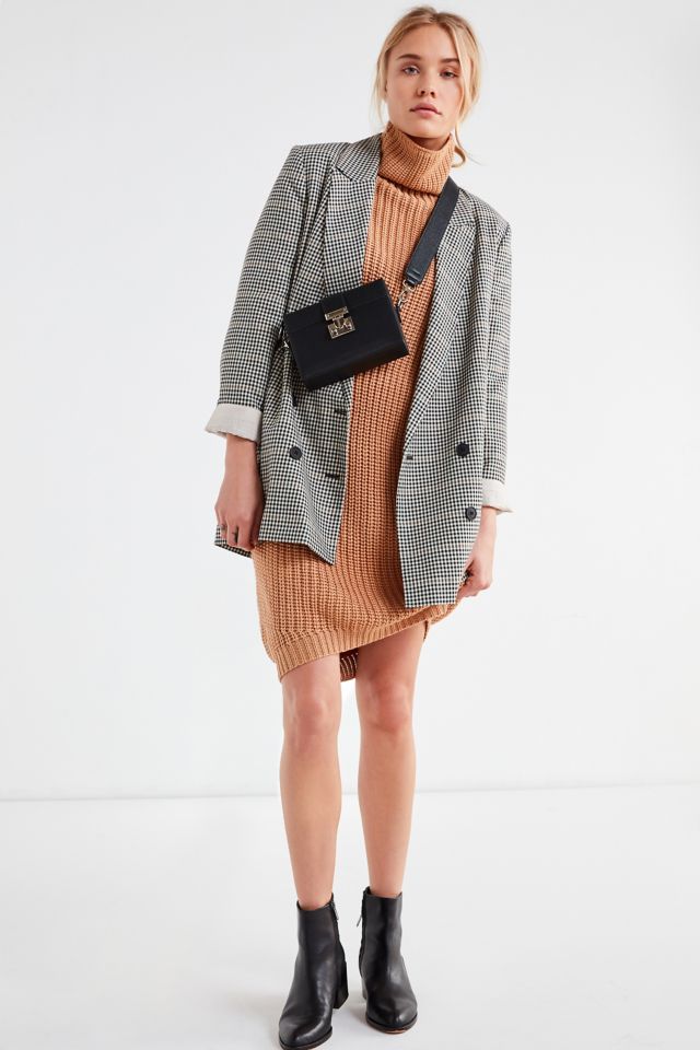 BLQ BASIQ Chunky Turtleneck Sweater Dress #1